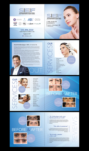 Schlessinger Eye and Face, Brochure 2022 | Brochure Design by eleven