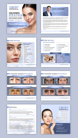 Schlessinger Eye and Face, Brochure 2022 | Broschüren-Design von ZeneFashions