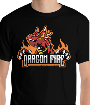 DRAGON FIRE (Pediatric Intensive Care Unit Quality Improvement Project) | T-shirt Design by Yakuza20