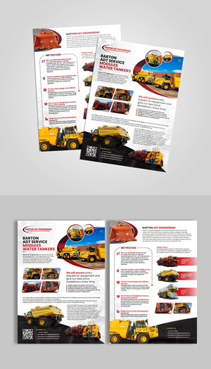 Flyer marketing document - Barton ADT Engineering | Flyer Design by ZeneFashions