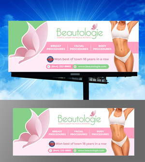 NEED BILLBOARDS FOR BEAUTOLOGIE | Billboard Design by KreativeMadz