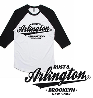 RUST & ARLINGTON | T-shirt Design by OR-PiXEL STUDIO ™