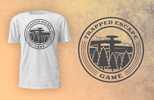 T-Shirt-Design von D'Mono für Trapped Escape Game | Design: #28653868