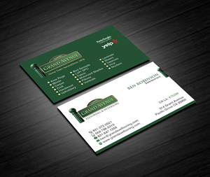 Business Card Design by Creations Box 2015 for Grand Avenue Flooring & Interiors | Design: #28657175