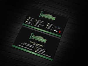 Business Card Design by Creations Box 2015 for Grand Avenue Flooring & Interiors | Design: #28657176