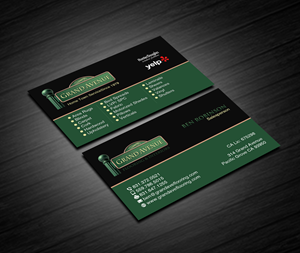 Business Card Design by Creations Box 2015 for Grand Avenue Flooring & Interiors | Design: #28657190