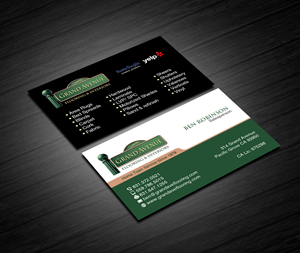 Business Card Design by Creations Box 2015 for Grand Avenue Flooring & Interiors | Design #28660311