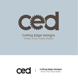 Logo Design by graphicawy for Cutting Edge Designs, Co. | Design #28668606