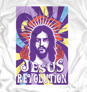 Jesus Revolution T-Shirt Design - 1970's Style | T-Shirt-Design von Yakuza20