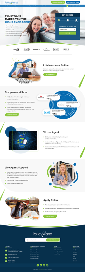 Web Design by sai.designer87 for this project | Design #28694304