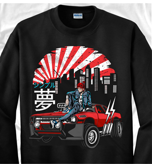 Automotive/ skate hoodie  | T-Shirt-Design von Yakuza20