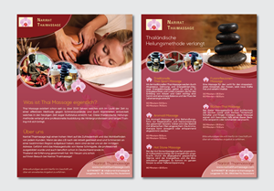 Wellness Thai Massage Geschäft benötigt eine Preis/Info Broschüre | Flyer Design by alex989