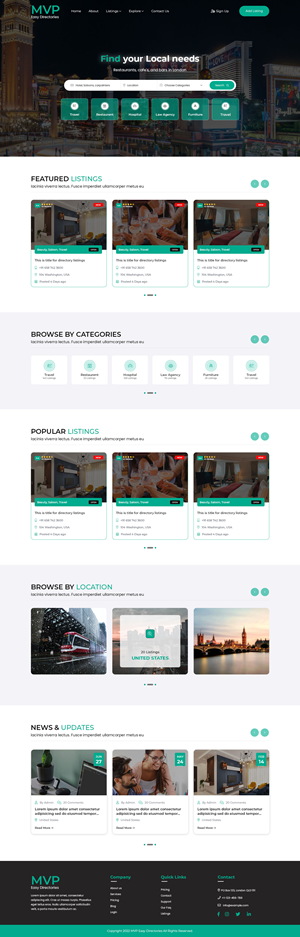 EasyDirectories | Web Design by Robook