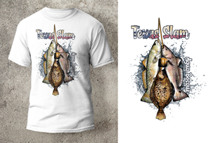 Outdoor themed apparel company needs an apparel design for a fishing themed T-shirt/hoodie | T-Shirt-Design von SAI DESIGNS