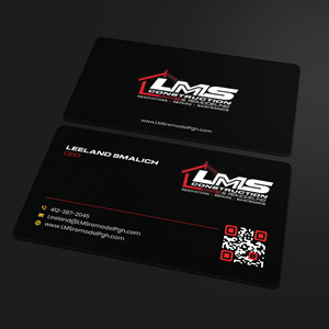 Business Card Design by Sandaruwan for LMS Construction and Remodeling, LLC | Design #28769999