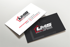 Business Card Design by Pictorial for LMS Construction and Remodeling, LLC | Design #28765468