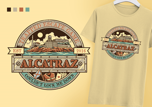 Escape Room shirt for Alcatraz escape room | T-Shirt-Design von SangBlater