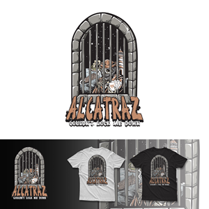 Escape Room shirt for Alcatraz escape room | T-shirt Design by duatitik.std