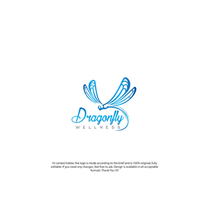 Dragonfly Wellness | Logo Design by mamunit_1