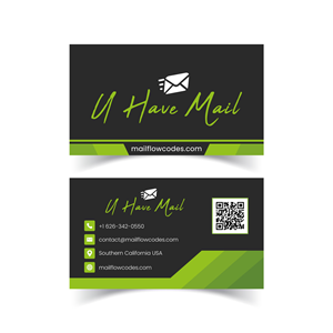 MailFlow Codes | Business Card Design by madhushan_one