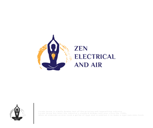 Zen Electrical and Air | Logo-Design von ecorokerz