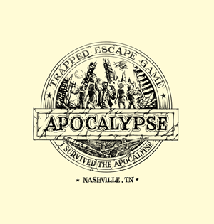 Escape Room shirt for our Apocalypse room in Tennessee | T-Shirt-Design von SangBlater