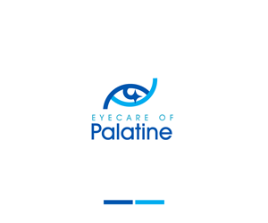 “Eyecare of Palatine” incorporated with an eyecare related graphic | Logo Design by ecorokerz