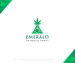 Emerald Triangle Craft | Logo Design by ecorokerz