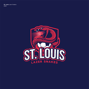 St. Louis Lazer Snakes | Logo Design by JBalloon Design