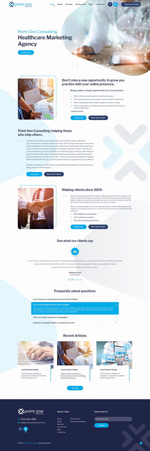 Web Design by Ved Web Services for this project | Design #28848085