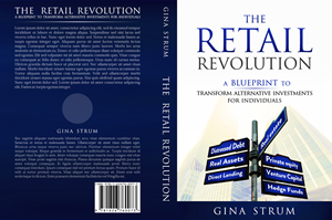 Retail Revolution.  Democratizing investing. | Buchumschlag Design von Aesthetica Society