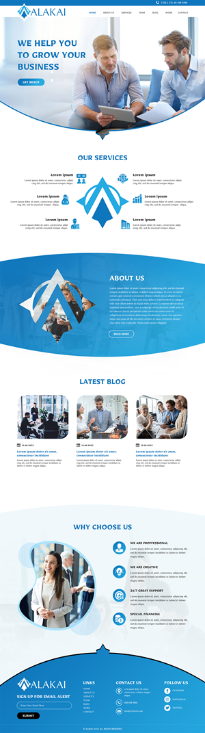 Build Website for Alakai Group | Web Design by MAHABA