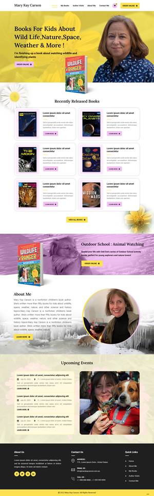 Website for Independent Children's Book Publisher | Web Design by pb