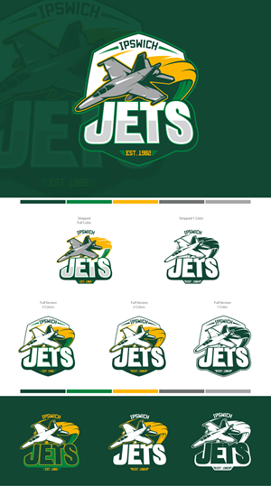 Ipswich Jets (emphasis on the Jets) | Logo Design by ShadyZoser