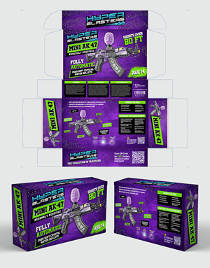 Exiting Packaging Design for New Toy Gun Brand | Verpackungs-Design von Graphic Guy