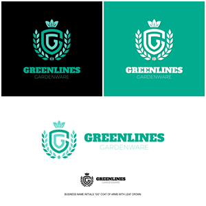 Greenlines Gardenware | Logo Design by ICKE