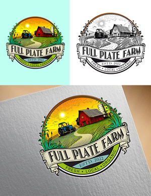 Full Plate Farm | Logo-Design von ARtKISTA