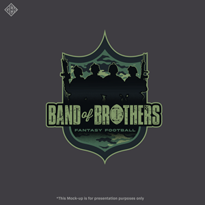 Band of Brothers (Fantasy Football League- American Football) | T-shirt Design by G3K