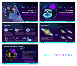 Web3.0 Metaverse as a Service Pitch Deck | PowerPoint-Design von SAI DESIGNS