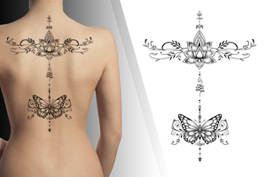 Tattoo Design For Female | Tattoo Design by sardilloivlucio