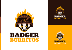 Badger Burritos | Logo Design by ShadyZoser