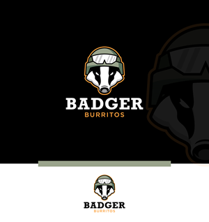 Badger Burritos | Logo Design by ecorokerz