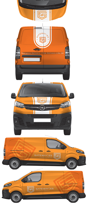 Company Van Decal - Electric Van | Car Wrap Design by yani