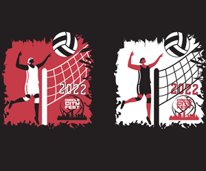 T-shirt design for Gay Men's Volleyball Tournament | T-shirt Design by vectorone111