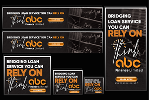 Clean Google Ads Banner Design For A Finance Company | Banner Ad Design by AP Creatives