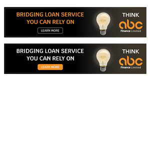 Banner Ad Design by Brewyart Creative for ABC Finance Ltd. | Design #28942868