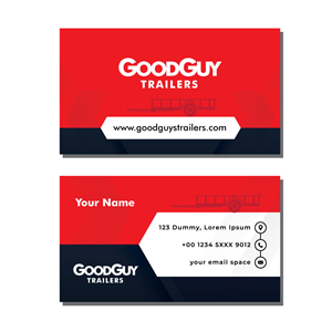 Good Guy Trailers | Business Card Design by Akki15