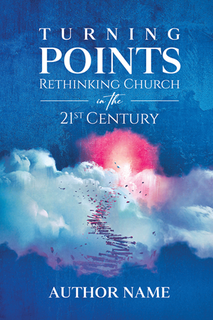 Book Title:  Turning Points  -- Rethinking Church in the 21st Century | Book Cover Design by Akhtanbed