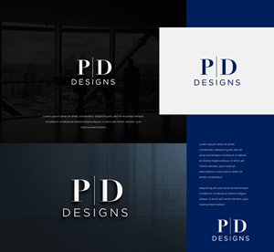 Logo Design by HWdesigns for P D Designs  | Design #28968807