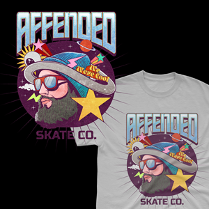 Pop Surrealism TShirt Design For Skate Brand | T-shirt Design by sweepy